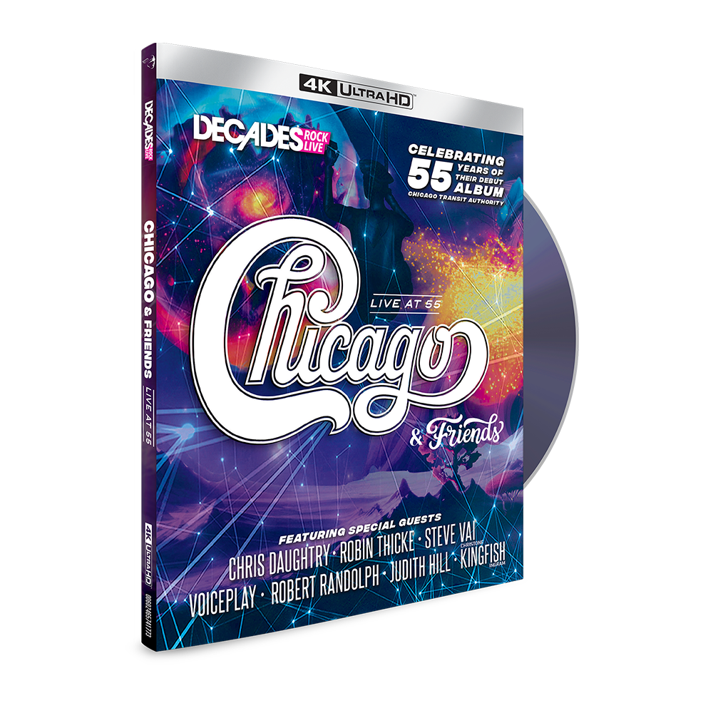 Chicago & Friends: Live At 55 4K UHD - Mercury Studios Store
