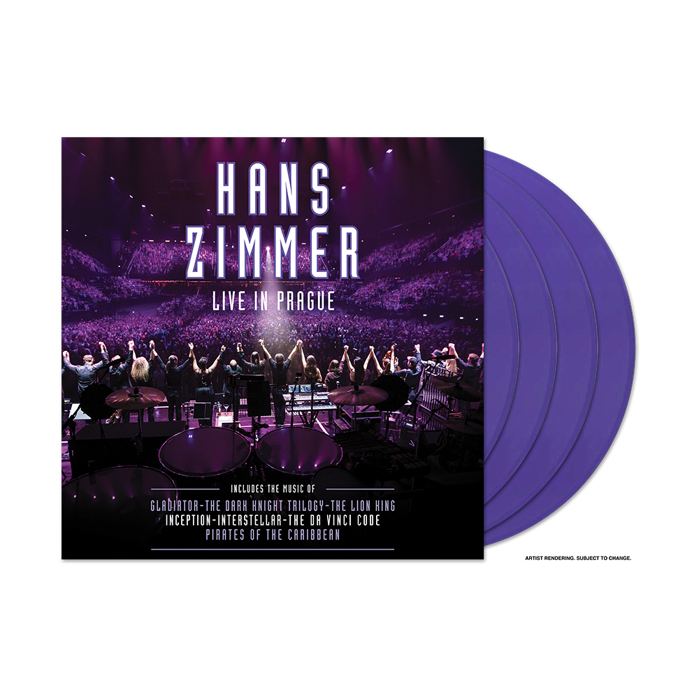 Hans Zimmer ハンスジマー / Live レコード新品未使用 Hans Zimmer: Live In Prague Purple 4LP - Mercury Studios Store