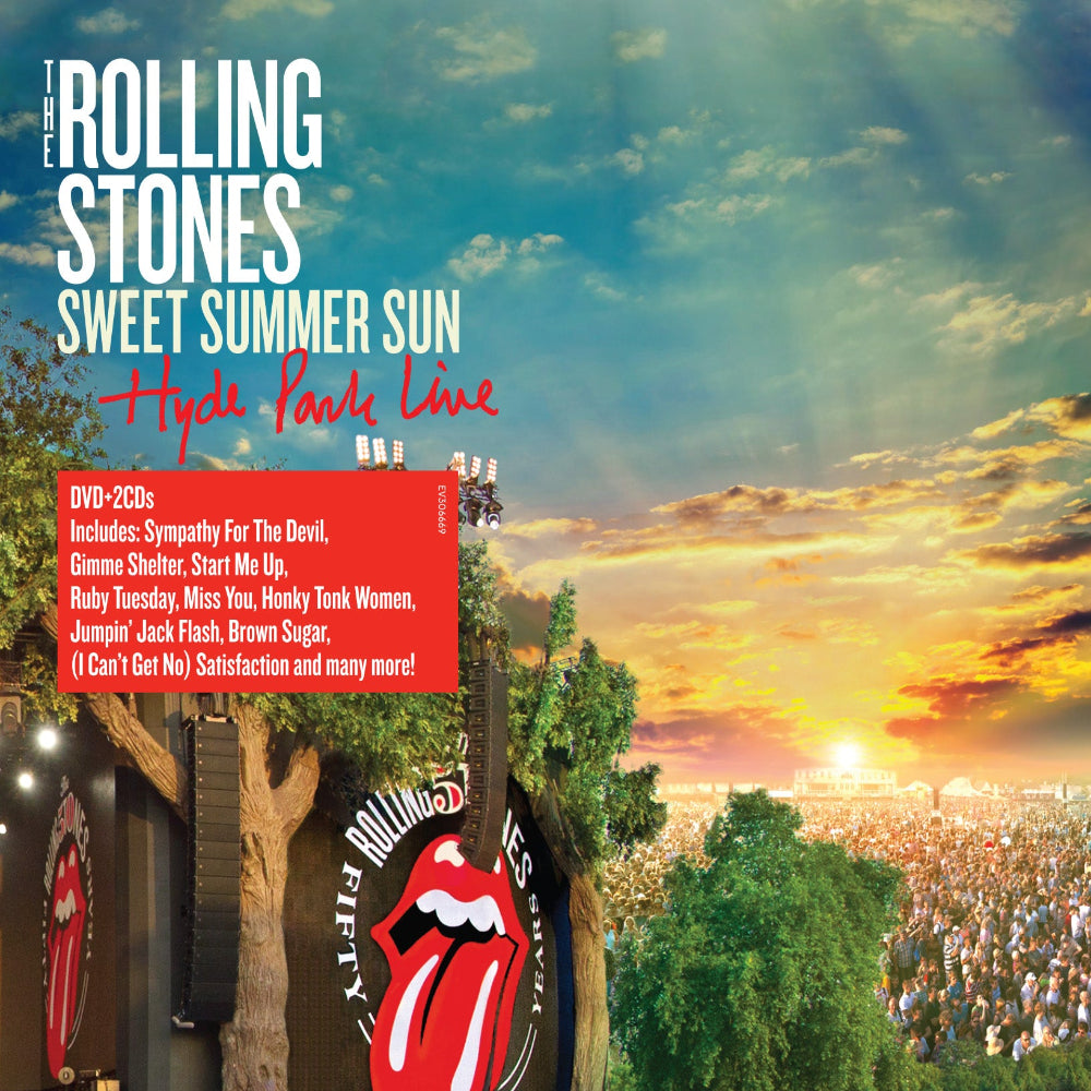 Rolling Stones: Sweet Summer Sun - Hyde Park Live DVD/2CD