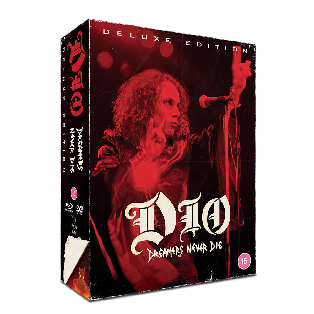 Dio: Dreamers Never Die Deluxe Limited Edition Blu-Ray + DVD