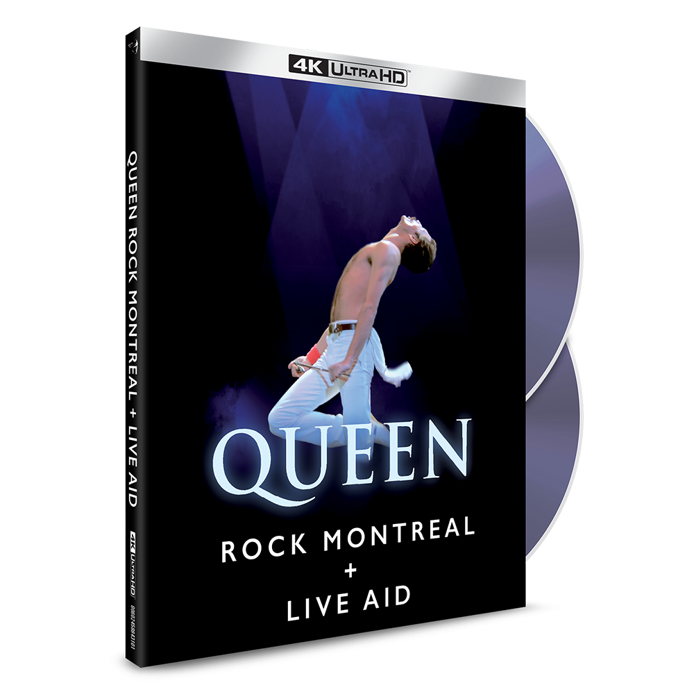 Queen Queen Rock Montreal + Live Aid 2x4K UHD Mercury Studios Store