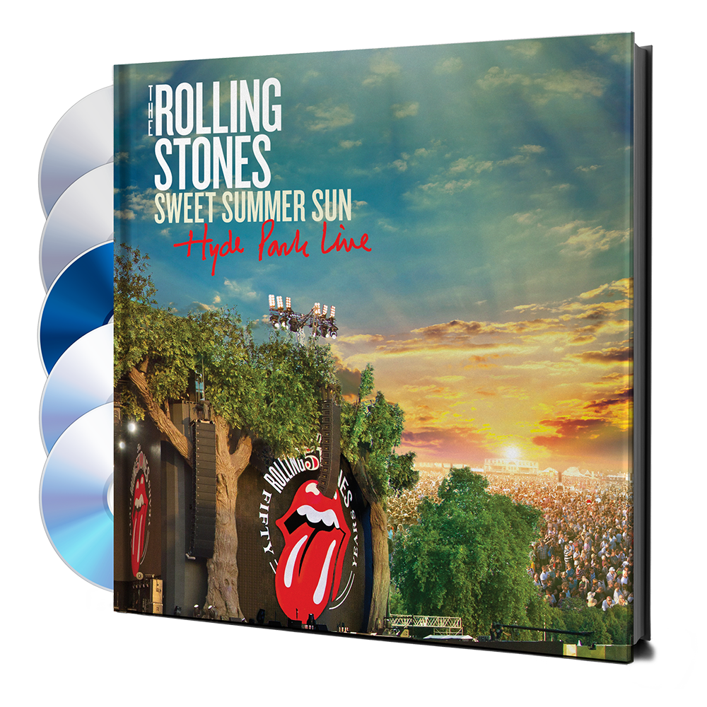 Rolling Stones: Sweet Summer Sun - Hyde Park Live Deluxe 2DVD/Blu-ray/ -  Mercury Studios Store