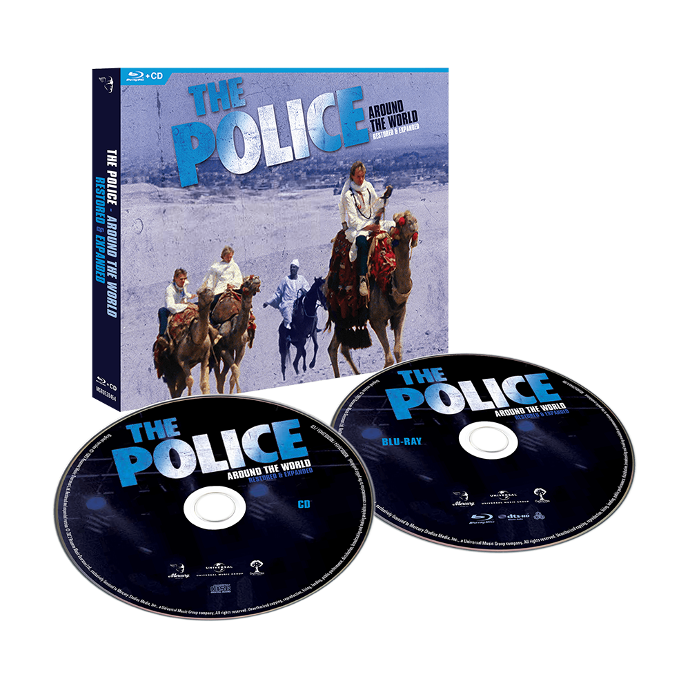 The Police - Around The World - Restored & Expanded BR + CD