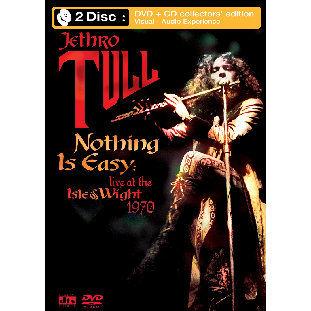 Jethro Tull: Nothing Is Easy Live At The Isle of Wight DVD+CD Jethro Tull: Nothing Is Easy Live At The Isle of Wight DVD+CD