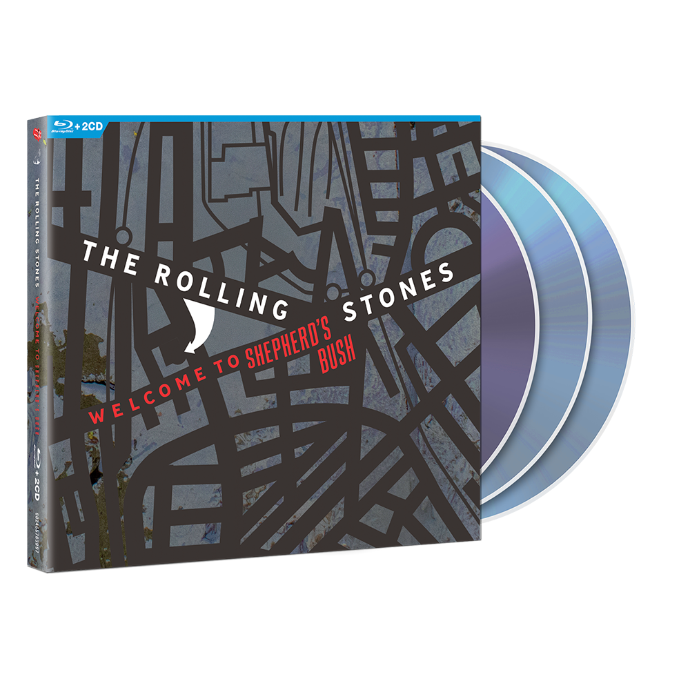 The Rolling Stones: Welcome To Shepherd's Bush Blu-Ray + 2CD