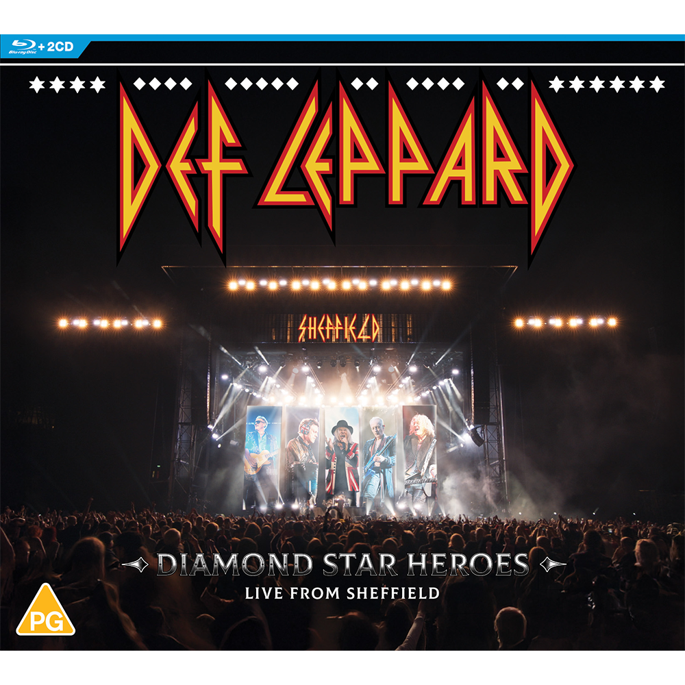 Diamond Star Heroes Live From Sheffield Blu-ray+2CD Cover