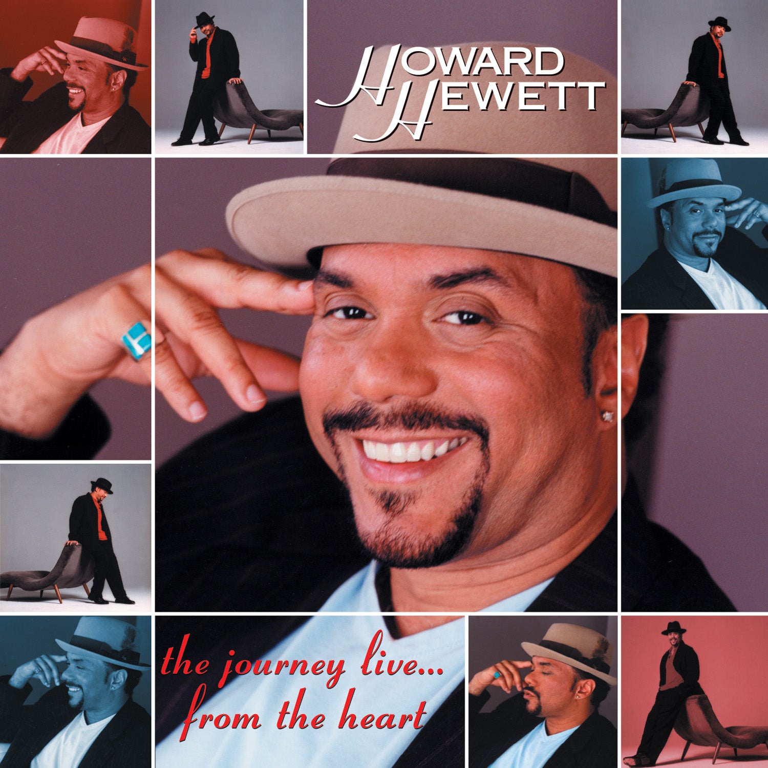Howard Hewett: The Journey Live From The Heart CD