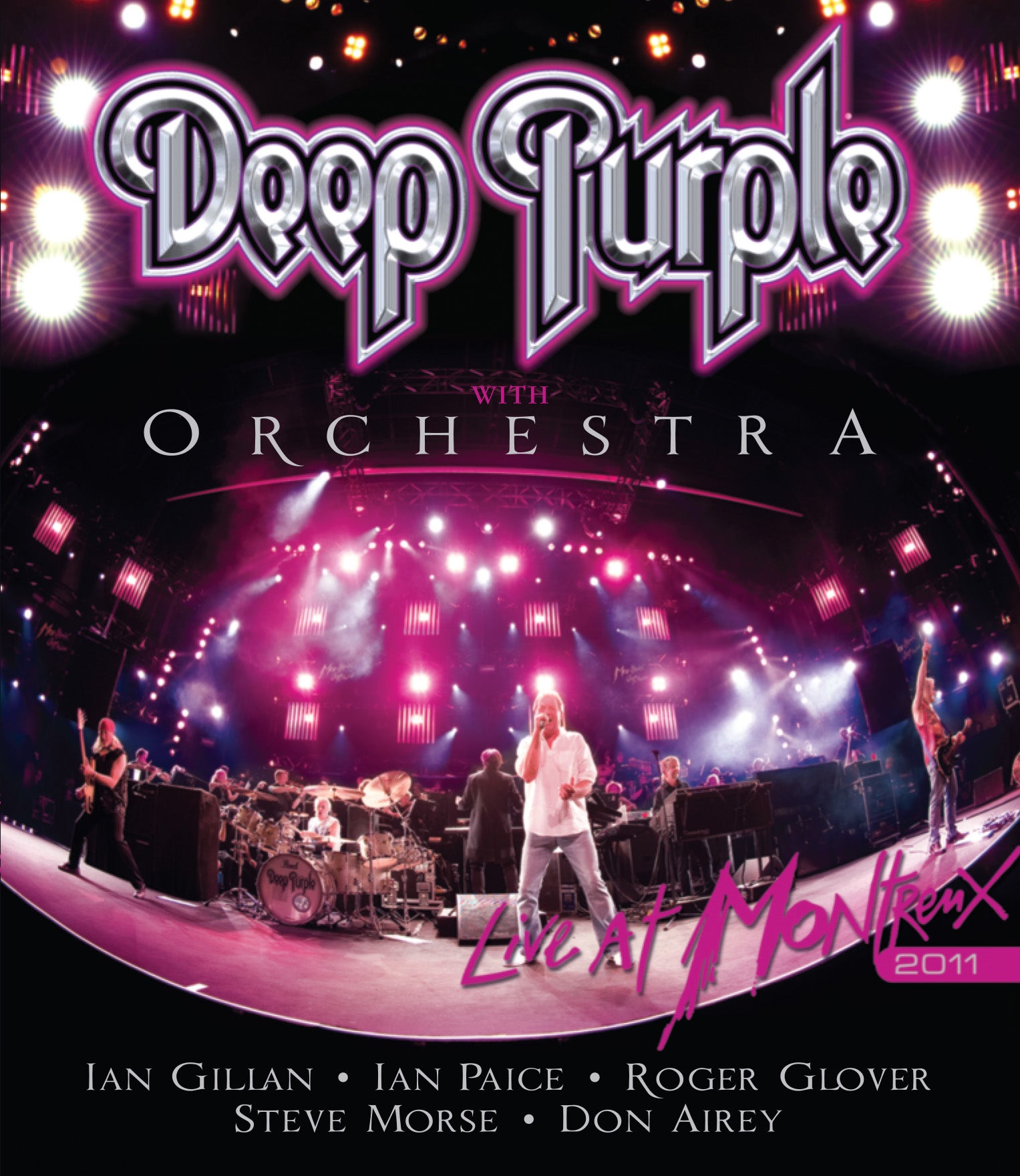 Deep Purple + Orchestra: Live at Montreux 2011 Blu-Ray Cover