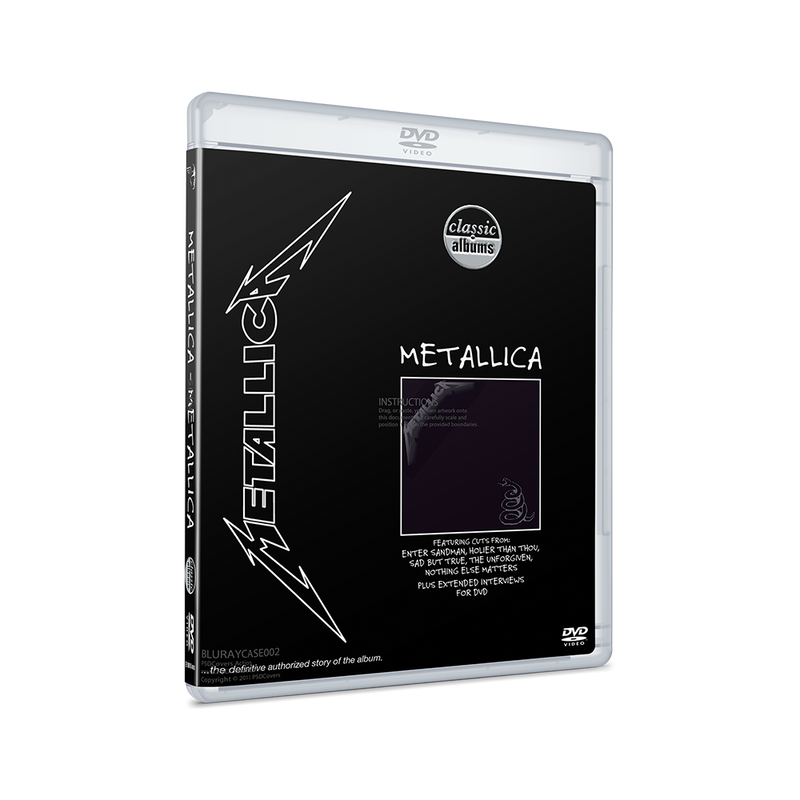 Metallica: “Metallica” Classic Album DVD - Mercury Studios Store