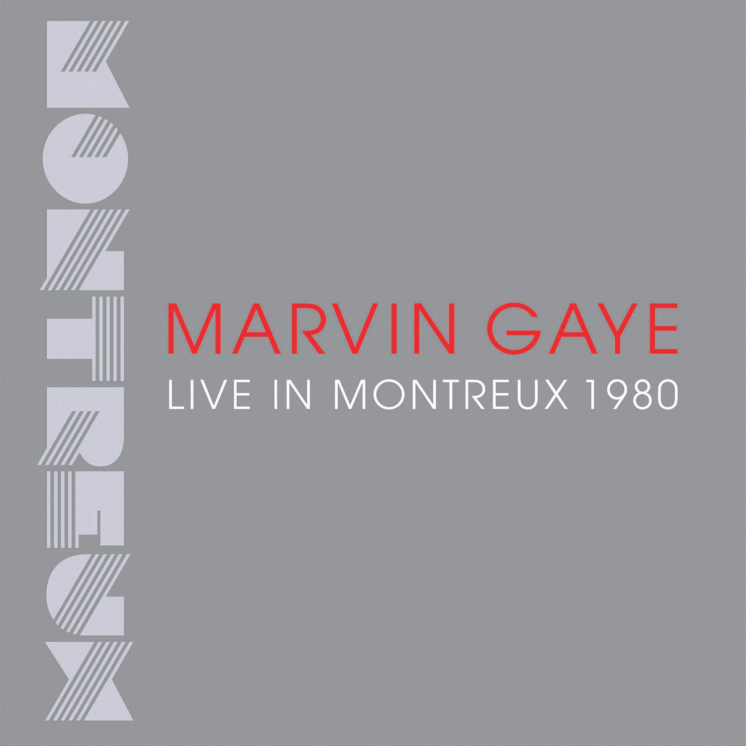 Marvin Gaye: Live In Montreux 2CD Cover