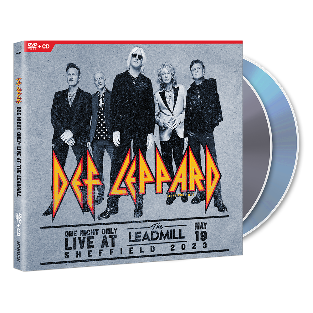 Def Leppard: One Night Only Live At The Leadmill Sheffield May 19, 2023 DVD+CD