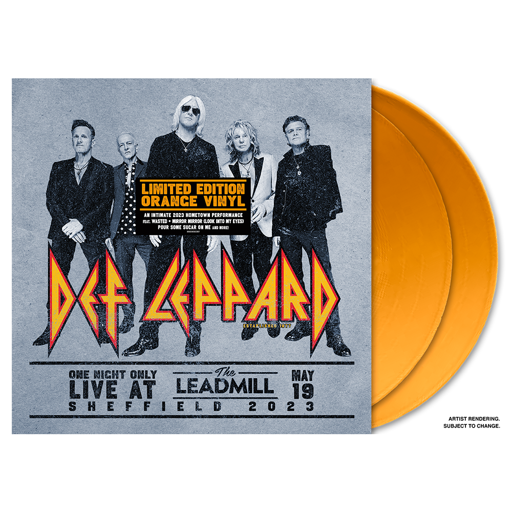 Def Leppard: One Night Only Live At The Leadmill Sheffield May 19, 2023 Exclusive Orange 2LP