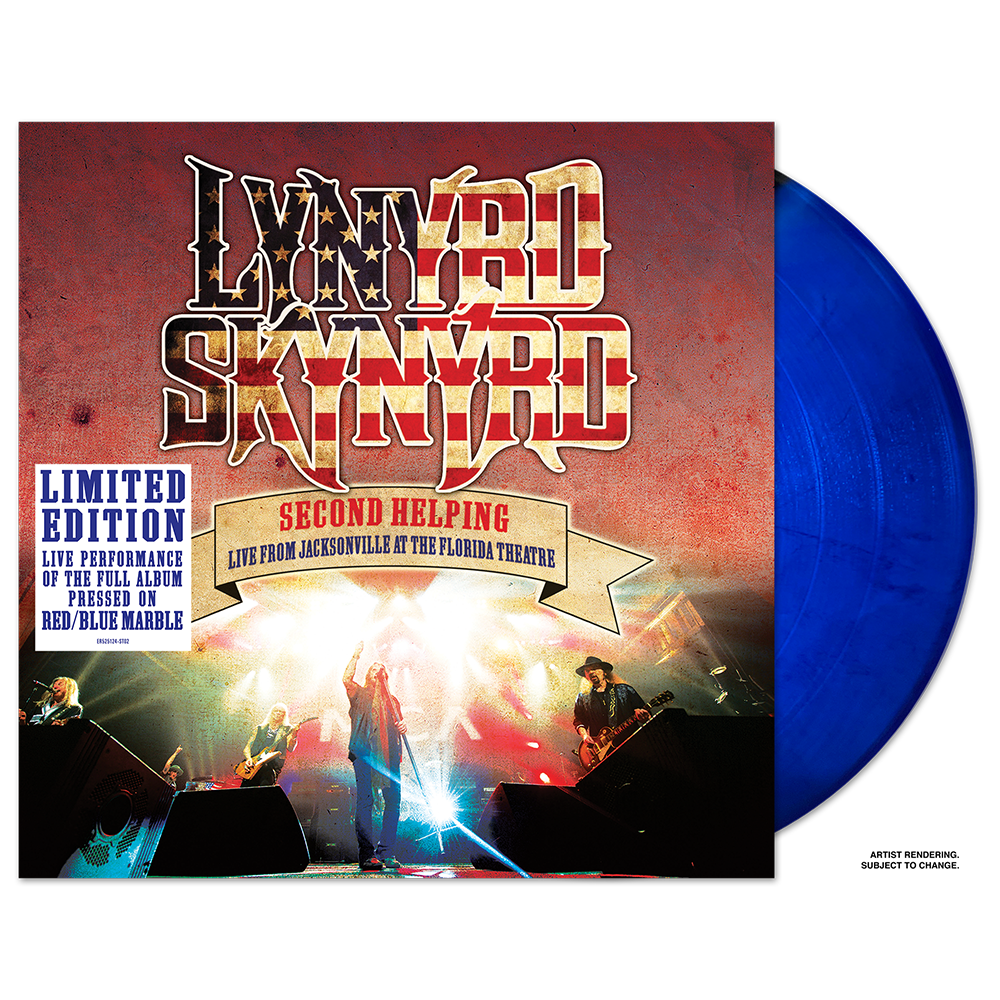 Lynyrd Skynyrd - Second Helping - Live From Jacksonville At The Florida Theatre (Blue & Red Marble LP)