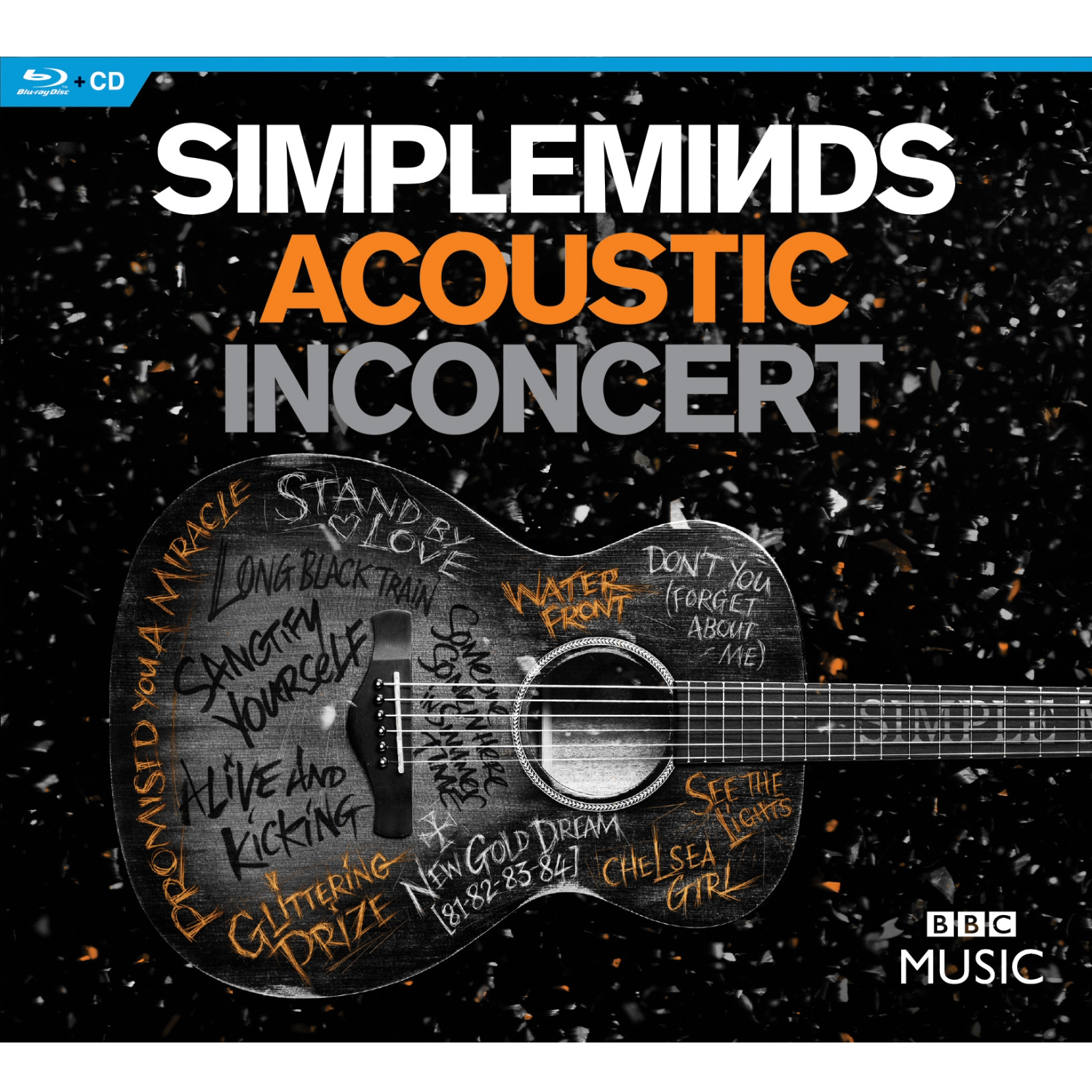 Simple Minds: ACOUSTIC IN CONCERT Blu-ray/CD Cover