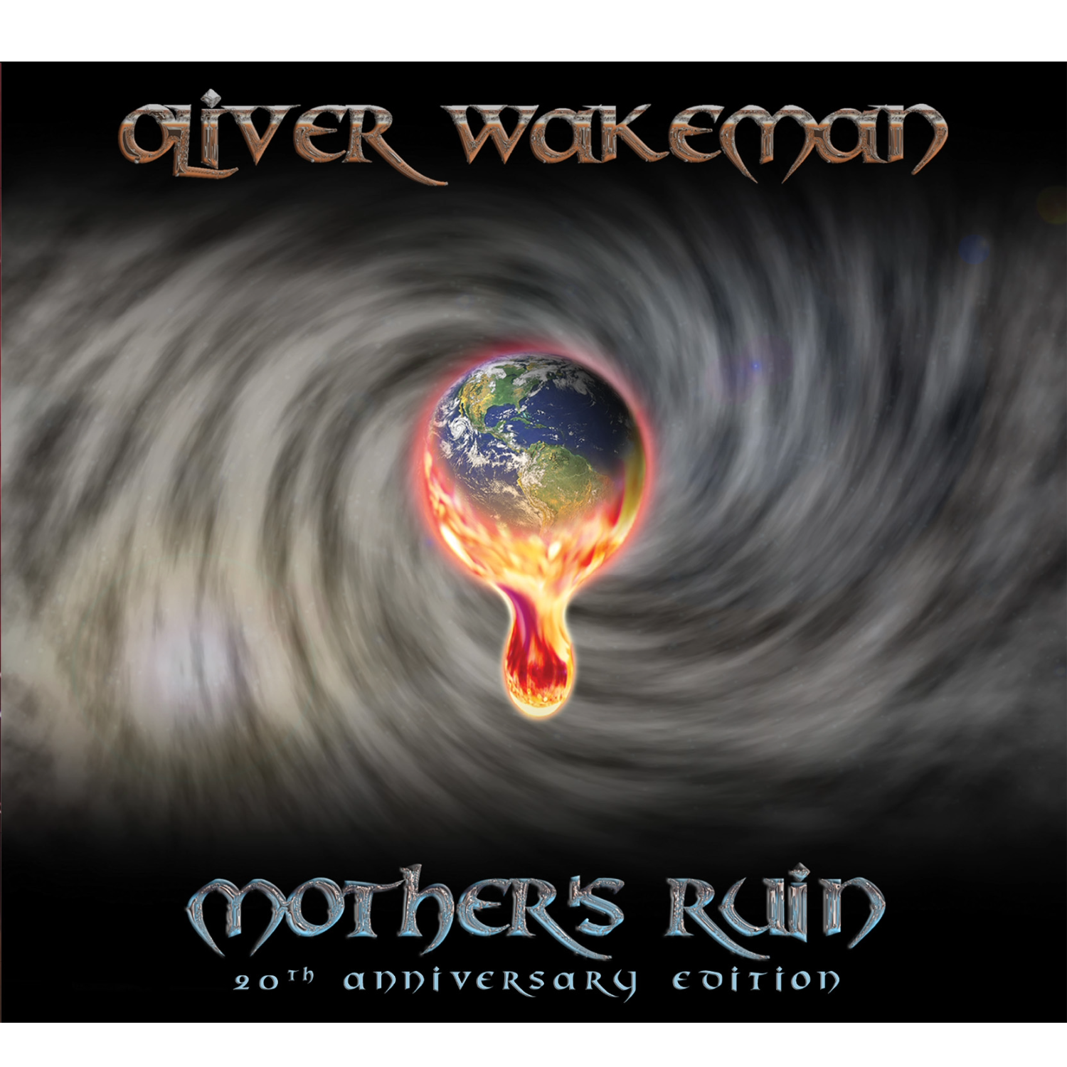 Oliver Wakeman - Mother's Ruin - 20th Anniversary Edition CD Cover