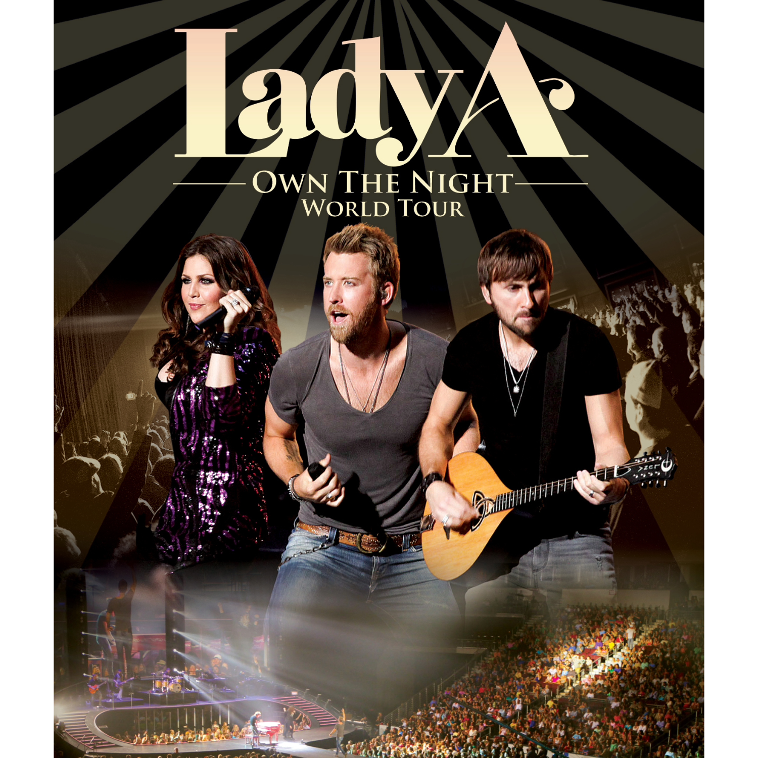 Lady A: OWN THE NIGHT WORLD TOUR DVD cover