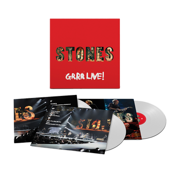 Rolling Stones - Grrr Live! 3LP (180g White Vinyl)