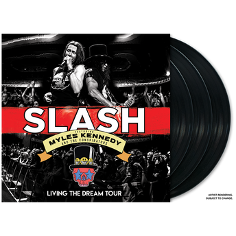 Slash featuring Myles Kennedy & The Conspirators - Living The Dream Tour 3LP (180g Vinyl)