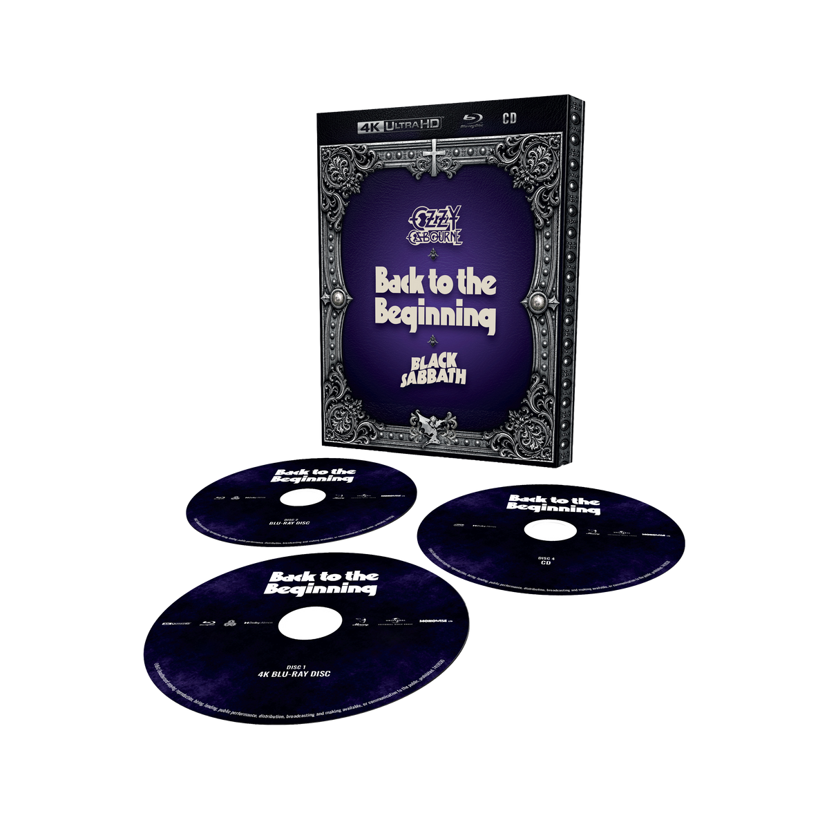 Ozzy Osbourne & Black Sabbath Back To The Beginning 2BR/CD