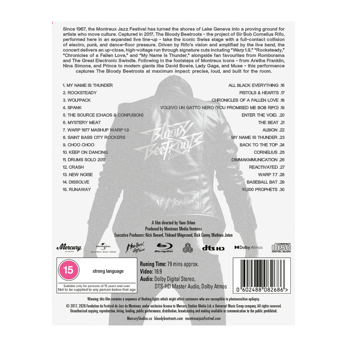 (The Bloody Beetroots Live Live at Montreux 2017) BD/CD-3