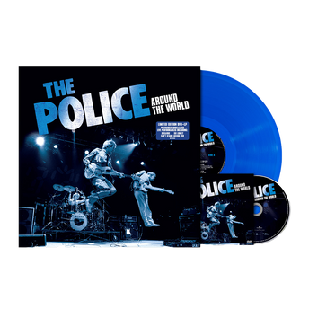 The Police - Around The World - Restored & Expanded LP + DVD (Blue Vinyl Edition)
