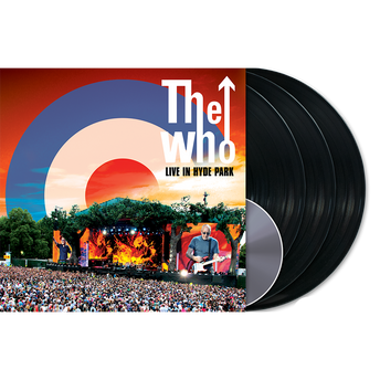 The Who: Live in Hyde Park 3LP + DVD