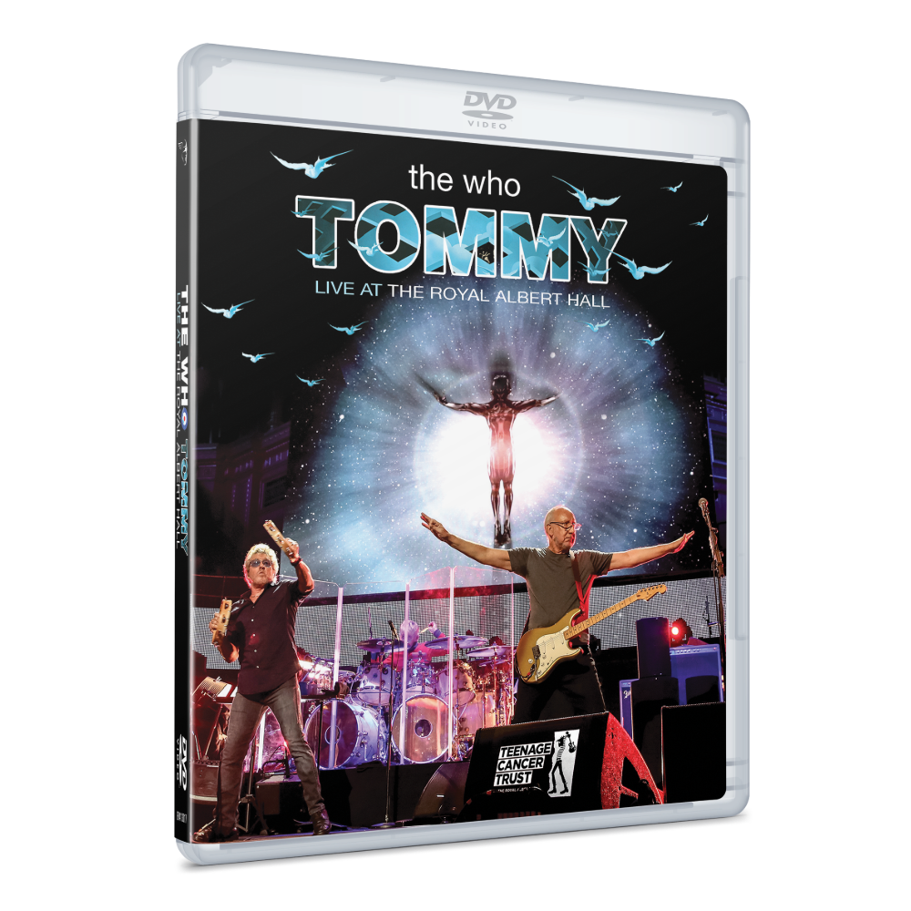 Tommy Live at The Royal Albert Hall DVD; Image with DVD Case