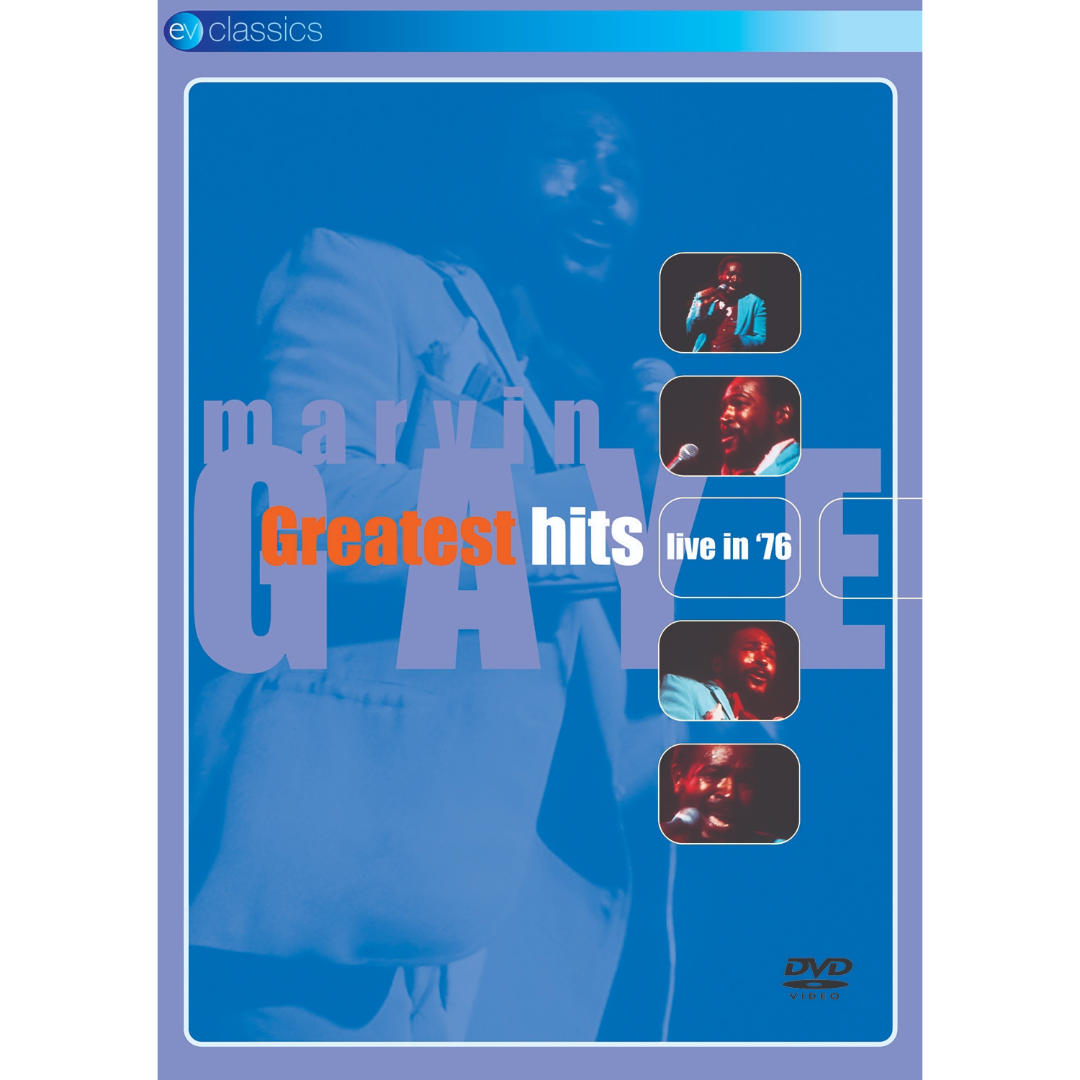 Marvin Gaye: Greatest Hits Live (Image Reissue) DVD Cover