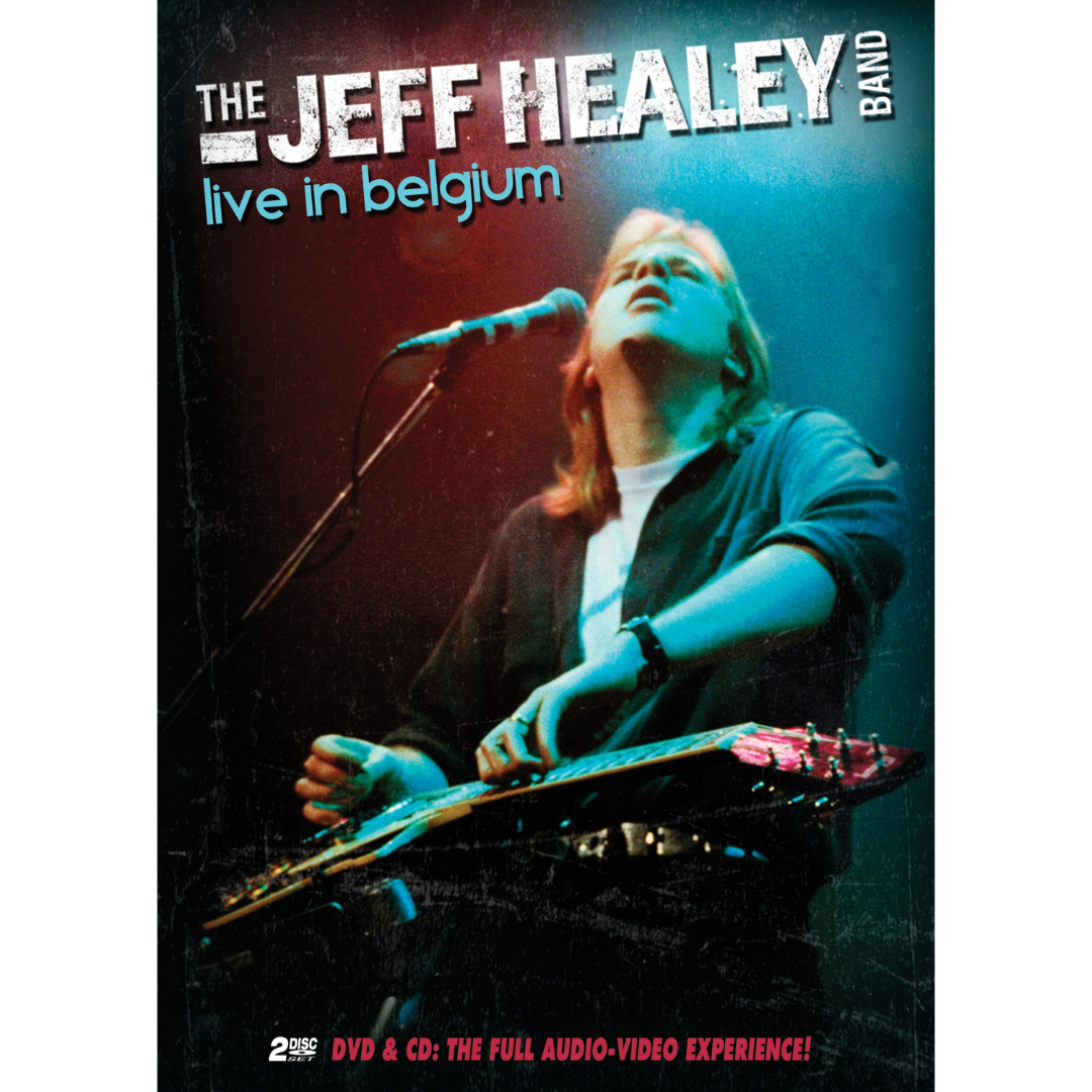 The Jeff Healey Band: Live in Belgium DVD/CD Cover