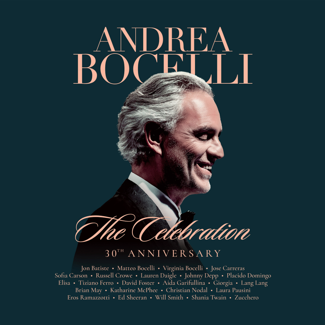 Andrea Bocelli: The Celebration 30th Anniversary Deluxe 2DVD+2Blu-ray Photobook Cover