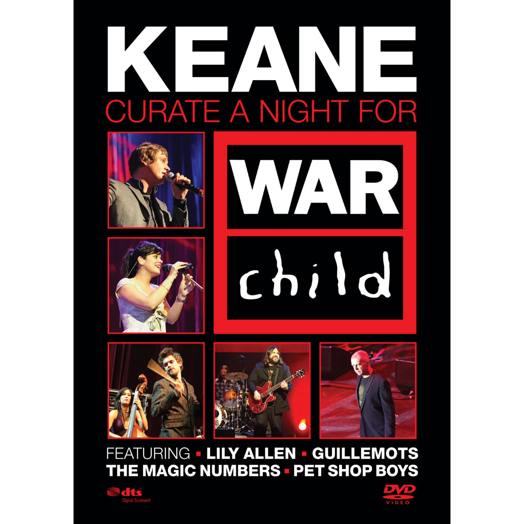 Keane: Curate a Night For War Child DVD Cover
