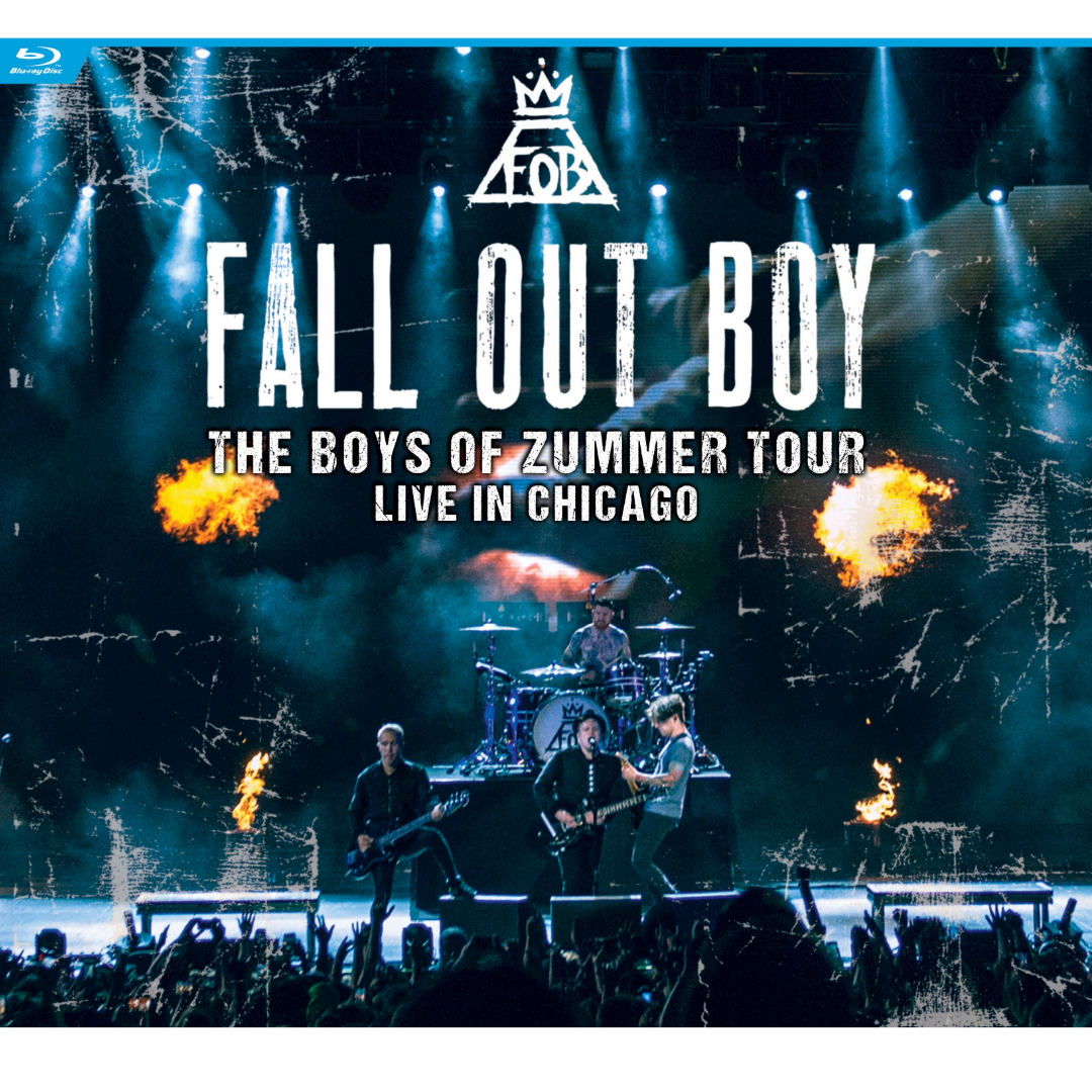 Fall Out Boy: The Boys of Zummer Tour: Live in Chicago Blu-Ray Cover