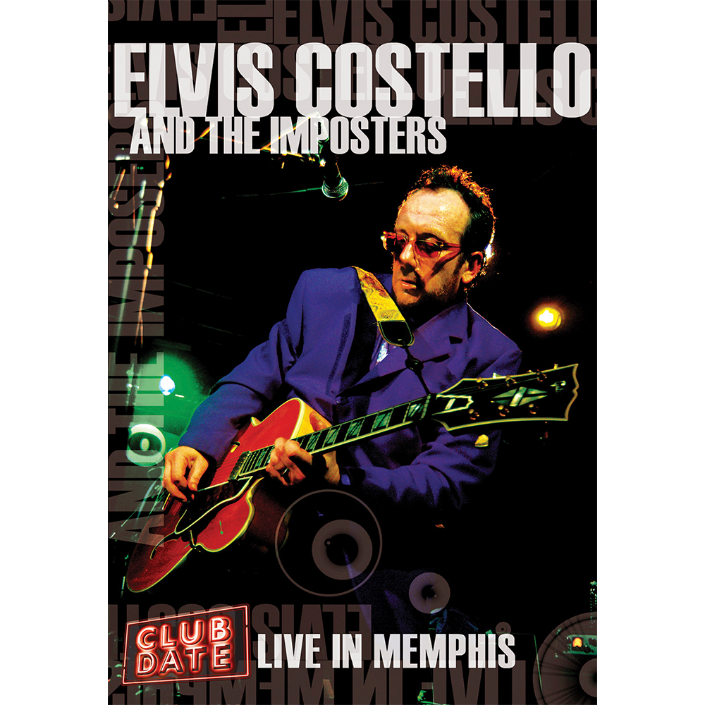 Elvis Costello: CLUB DATE: LIVE IN MEMPHIS Blu-Ray/DVD