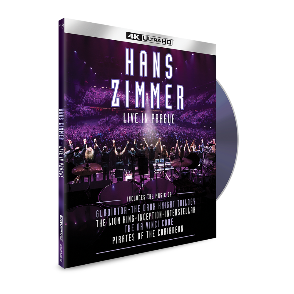 Hans Zimmer: Live in Prague 4K UHD DVD Cover