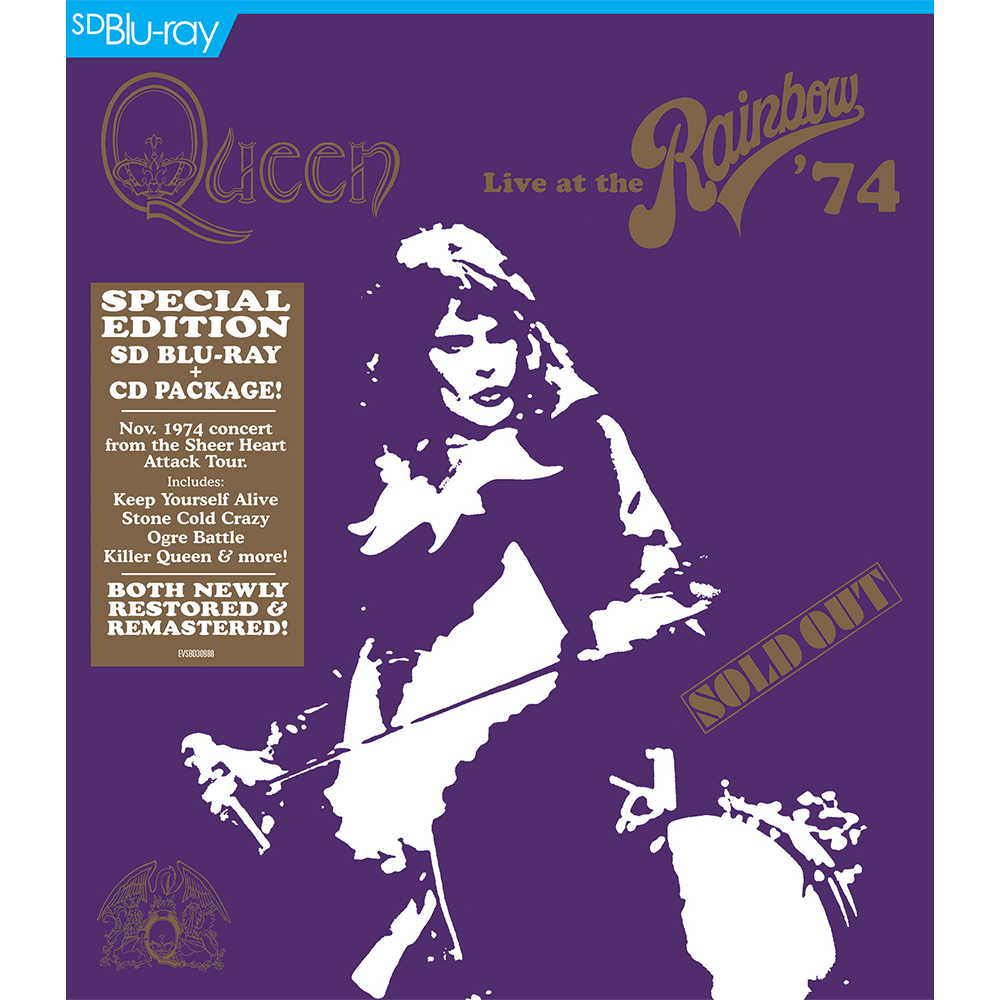 Queen: Live At The Rainbow '74 SD Blu-Ray + CD