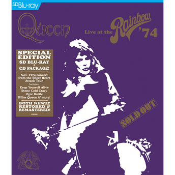 Queen: Live At The Rainbow '74 SD Blu-Ray + CD